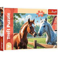 Puzzle 200el Konie na polanie 13328 Trefl (13328 TREFL) - 1