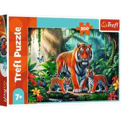Puzzle 200el Tygrysie zwyczaje 13330 Trefl (13330 TREFL)
