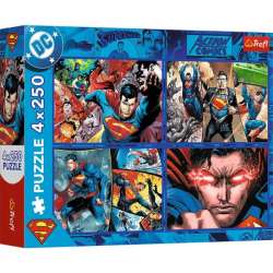 Puzzle 4x250el Odwaga Supermana. Superman 13340 Trefl (13340 TREFL)