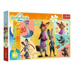 Puzzle 160 Razem w Zootopii TREFL