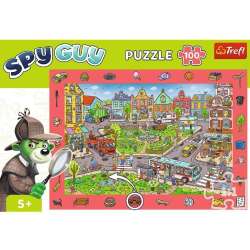 Puzzle 100 Obserwacyjne - Spy Guy Miasto TREFL (GXP-918960) - 1