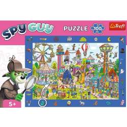 Puzzle 100 Obserwacyjne - Spy Guy Miasteczko TREFL (GXP-918961) - 1