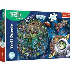 Puzzle 100 Wspaniała Rodzina Treflików TREFL - 1