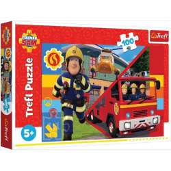 Puzzle 100 Zawsze pomocny Strażak Sam TREFL - 1