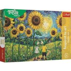 Puzzle 100 Spacer wśród słoneczników