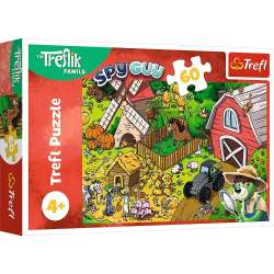 Puzzle 60 Wesoły dzień Treflików TREFL - 1