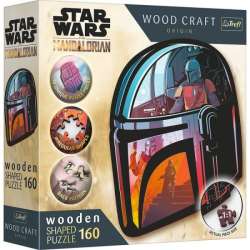 PROMO Puzzle drewniane 160el. Star Wars The Mandalorian 20186 Trefl (20186 TREFL)