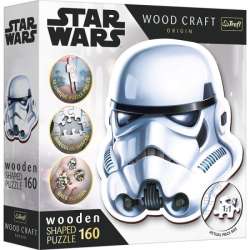 PROMO Puzzle drewniane 160el. Star Wars Hełm Szturmowca 20188 Trefl (20188 TREFL) - 1