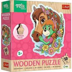 Puzzle 50 konturowe Wesoła Rodzina Treflików TREFL - 1