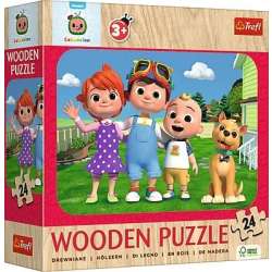 Puzzle drewniane 24 Wesoły Cocomelon TREFL (GXP-924047) - 1