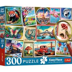 Puzzle 300el EasyPiece Znaczki pocztowe 23100 Trefl (23100 TREFL)