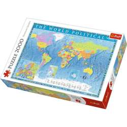 Puzzle 2000el Polityczna mapa świata 27099 Trefl p6 (27099 TREFL) - 1