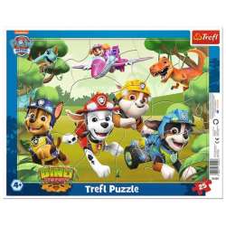 Puzzle 25el Ramkowe Psi Patrol / Paw Patrol Wyczynowe triki piesków 31429 Trefl (31429 TREFL)