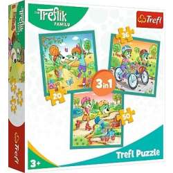 Puzzle 3w1 Poznaj Trefliki TREFL - 1