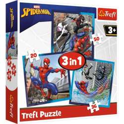 Puzzle 3w1 Pajęczy przyjaciele / Disney Marvel Spiderman 34874 Trefl (34874 TREFL)