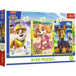 Puzzle 3x50el Nasze pieski. Psi Patrol PAW PATROL 34878 Trefl (34878 TREFL) - 1