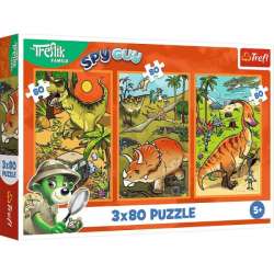 Puzzle 3x80el Zwyczaje Treflików 34888 Trefl (34888 TREFL)