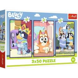 Puzzle 3x50el Rodzina Bluey 34890 Trefl (34890 TREFL)