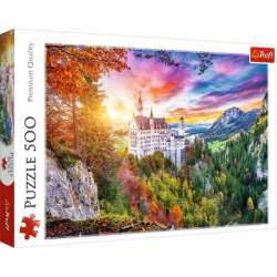 Puzzle 500el Widok na zamek Neuschwanstein Niemcy 37427 Trefl (37427 TREFL) - 1