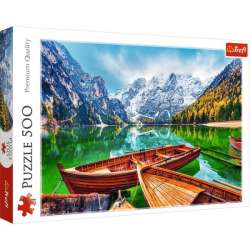 Puzzle 500el Jezioro Braies, Wochy 37486 Trefl (37486 TREFL) - 1