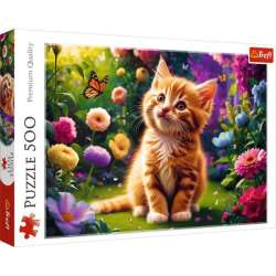 Puzzle 500el Uroczy kotek 37525 Trefl (37525 TREFL)