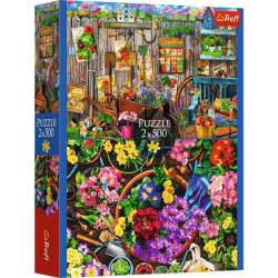 Puzzle 2x500el Prace w ogrodzie 37529 Trefl (37529 TREFL) - 1