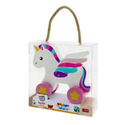 PROMO Zabawka drewniana - Rainbow Unicorn 61698 Trefl (61698 TREFL)