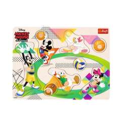 Puzzle medium drewniane - Mickey & Friends 61856 Trefl (61856 TREFL) - 1
