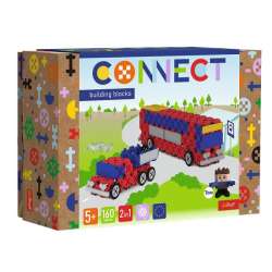 Klocki Connect 2w1 Autobus / Auto z naczepą 61973 (61973 TREFL)