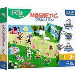 PROMO Puzzle magnetyczne Treflikowy dzień 93166 Trefl (93166 TREFL) - 1