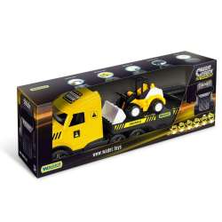 Magic Truck Technic Laweta ze spychaczem