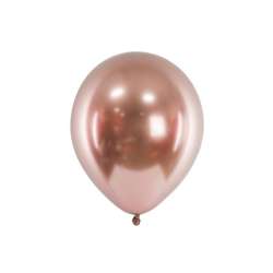 Balony Glossy różowe złoto 30cm 50szt - 1