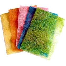 Sizal brokatowy 22x33cm 5szt mix pastelowe - 1