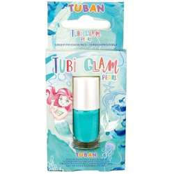 Lakier do paznokci turkusowy perłowy Tubi Glam (TU3460) - 1