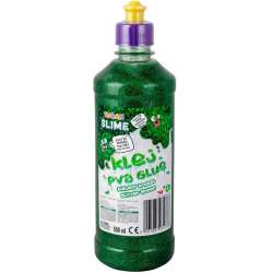 Klej brokatowy zielony PVA 500ml TUBAN