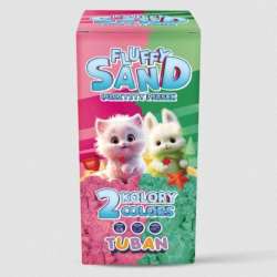 Fluffy Sand 2x70g różowy/zielony TUBAN (GXP-917160)