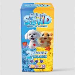 Fluffy Sand 2x70g niebieski/żółty TUBAN (GXP-917161) - 1