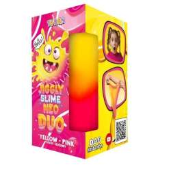 Jiggly Slime Neo Duo żółto-różowy 430g - 1