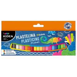 Plastelina 24 kolory KIDEA (DERF.PMIX24KA) - 1