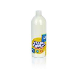 Farba szkolna biała 1000ml ASTRA