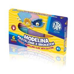 Modelina 6 kolorów pastelowa z brokatem ASTRA (304118001) - 1