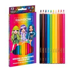 Kredki ołówkowe trójkątne Rainbow High 12kol ASTRA (312023052)