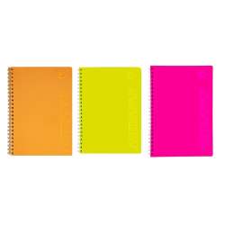 Kołozeszyt B5 80k kratka ASTRAPAP FLUO (104021043) - 1
