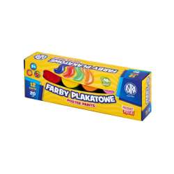 Farby plakatowe 12 kol x 20 ml Standard box Astra (301123043)