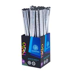 Ołówki z czarnego drewna Astrapen (48szt) ASTRA - 1