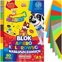 Blok papierów kolorowych nabłyszczanych A5/50K - 1