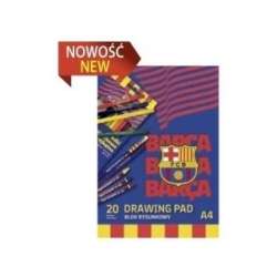 Blok rysunkowy A4/20K FC BARCELONA (10szt)