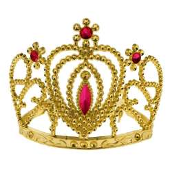 Diadem z rubinami