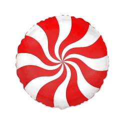 Balon foliowy lizak czerwony - 1