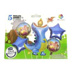 Balony party Smok 5szt - 1